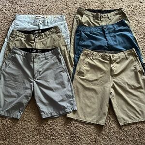 MENS SHORTS MIXED LOT 28 29 30 
RVCA BILLABONG TAYLOR VINTAGE O’NEILL 6 Pairs!
